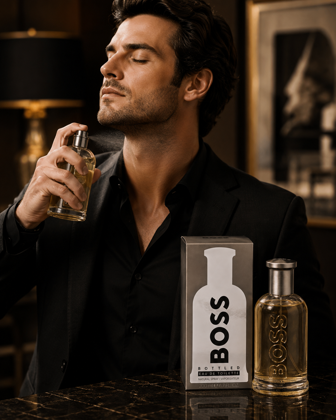 Boss Bottled Eau de Toilette 100ml Hugo Boss Men Edt Boss Bottled Male Perfume - Best Buyerz