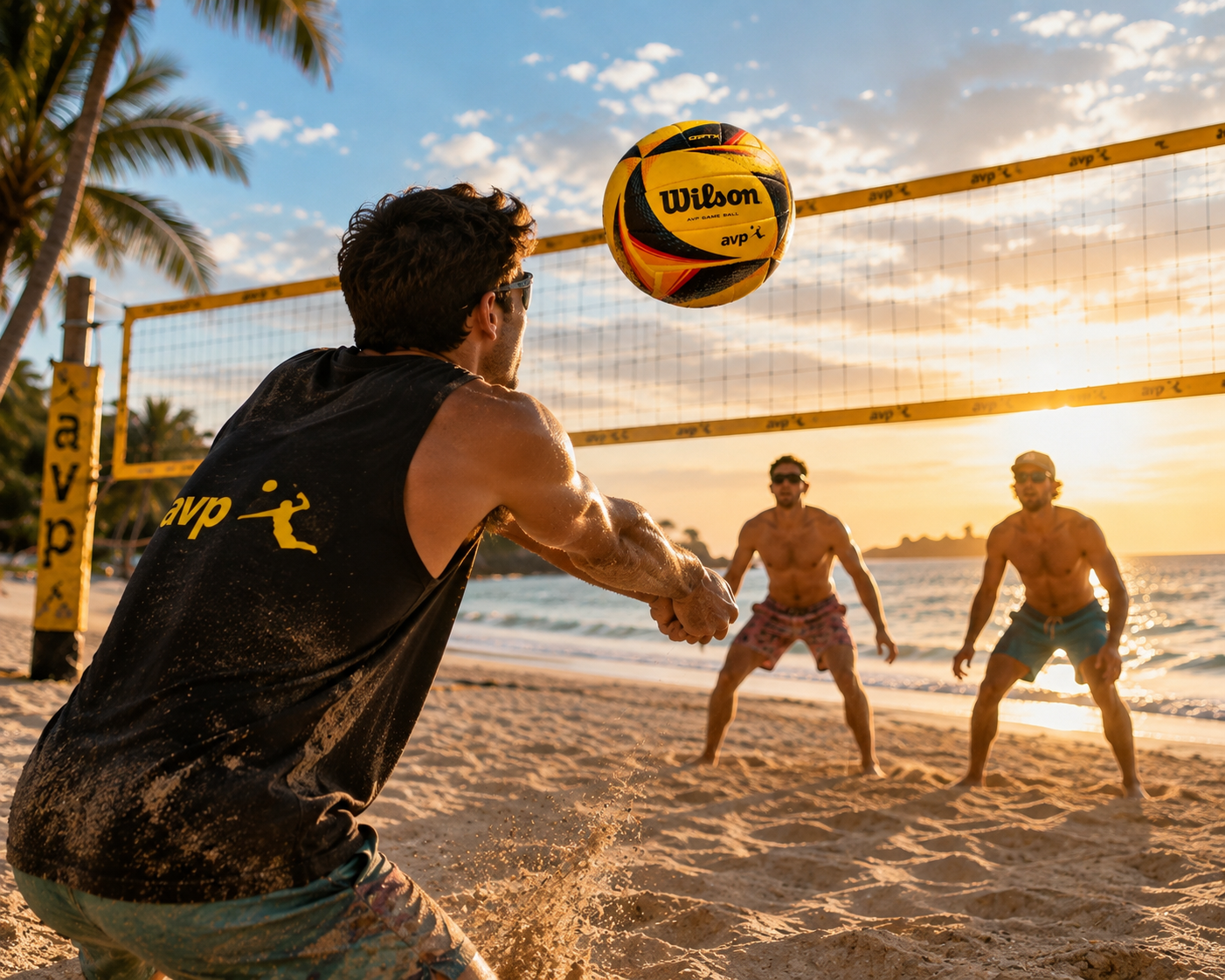 Wilson OPTX AVP Official GB Volleyball – Beach Volleyball - Best Buyerz