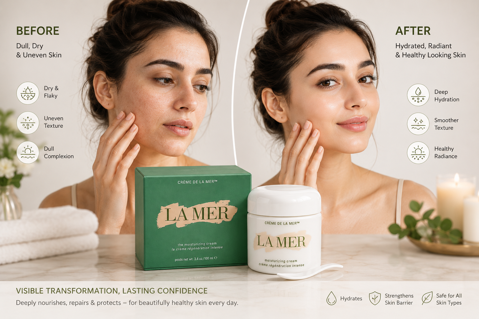 LA MER Creme The La Mer The Moisturizing Cream 3.4oz/100ml