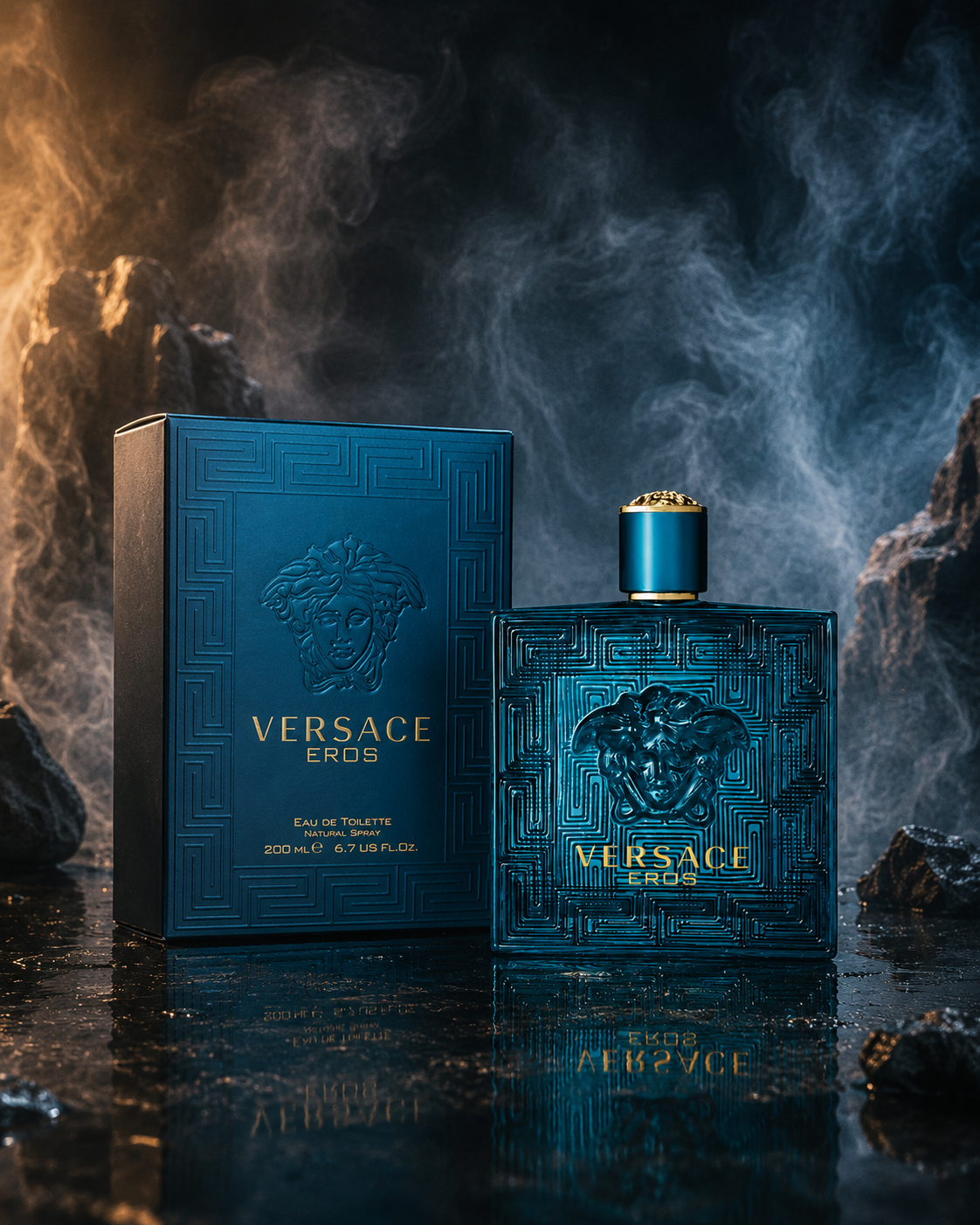 Versace Eros EDT 3.4 oz 100ml - Men's Cologne Spray