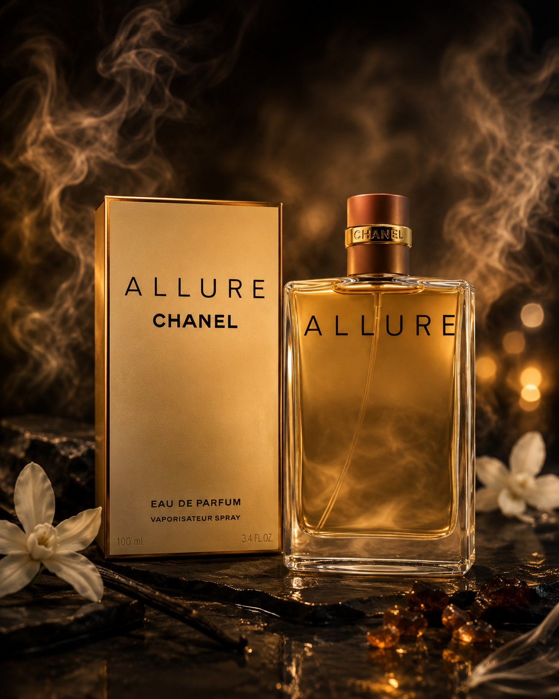 CHANEL ALLURE EAU DE PARFUM 3.4 Oz