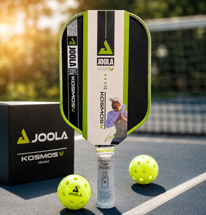 JOOLA Pro V Pickleball Paddle 16mm Raw Carbon Fiber Textured Surface Kosmos - Best Buyerz