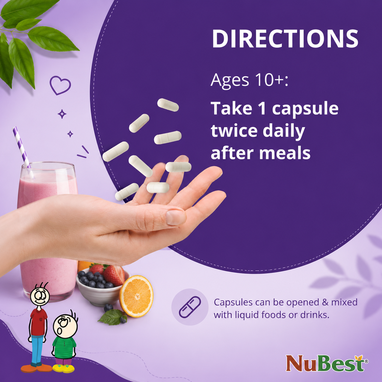 NuBest Tall 10+ for Teens & NuBest Tall Kids 90ct for Kids – Growth Support Supplements