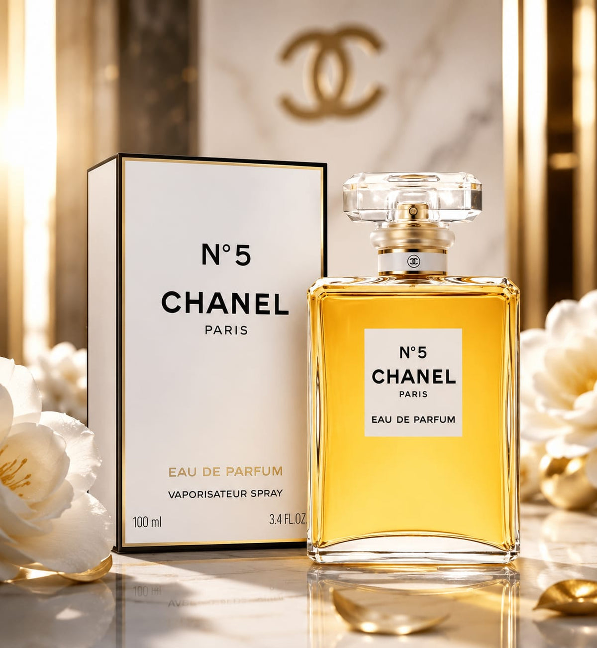 Chanel No 5 for Women 3.4 oz Eau de Perfum Spray - New in Box