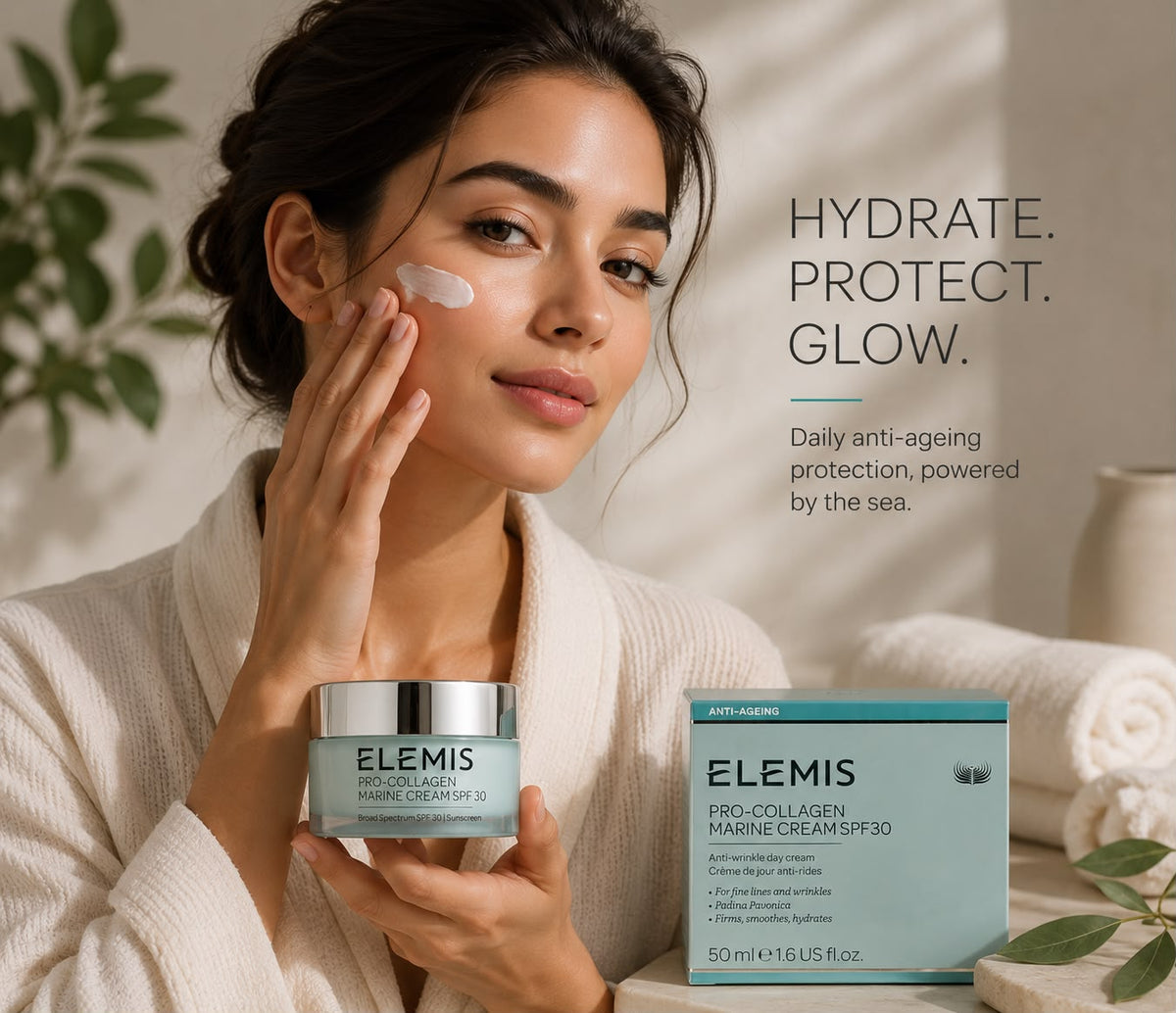 Elemis Pro-Collagen Marine Cream SPF 30 1.6 oz 50 ml