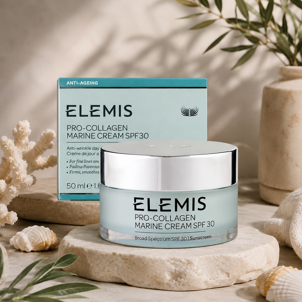 Elemis Pro-Collagen Marine Cream SPF 30 1.6 oz 50 ml