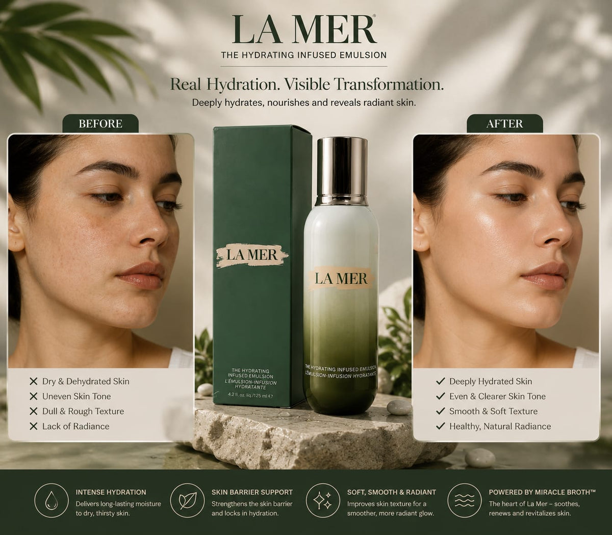 La Mer The Whitening Halo Serum 30ml 1oz Brightening Face Serum