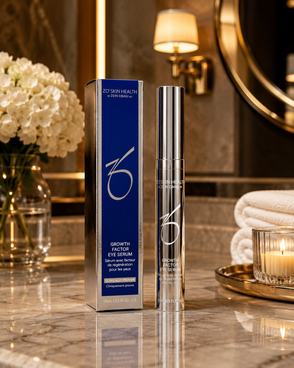 ZO Skin Health Growth Factor Eye Serum – 15ml (0.5 Fl. Oz.)