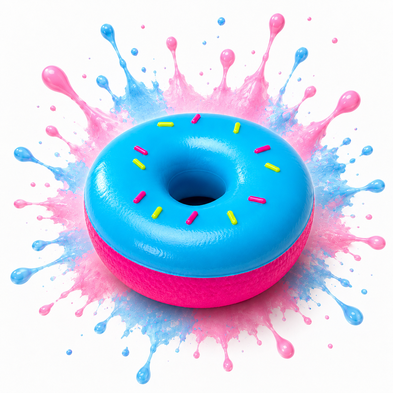 NeeDoh Dohnuts - Sensory Fidget Toy - Assorted Colors