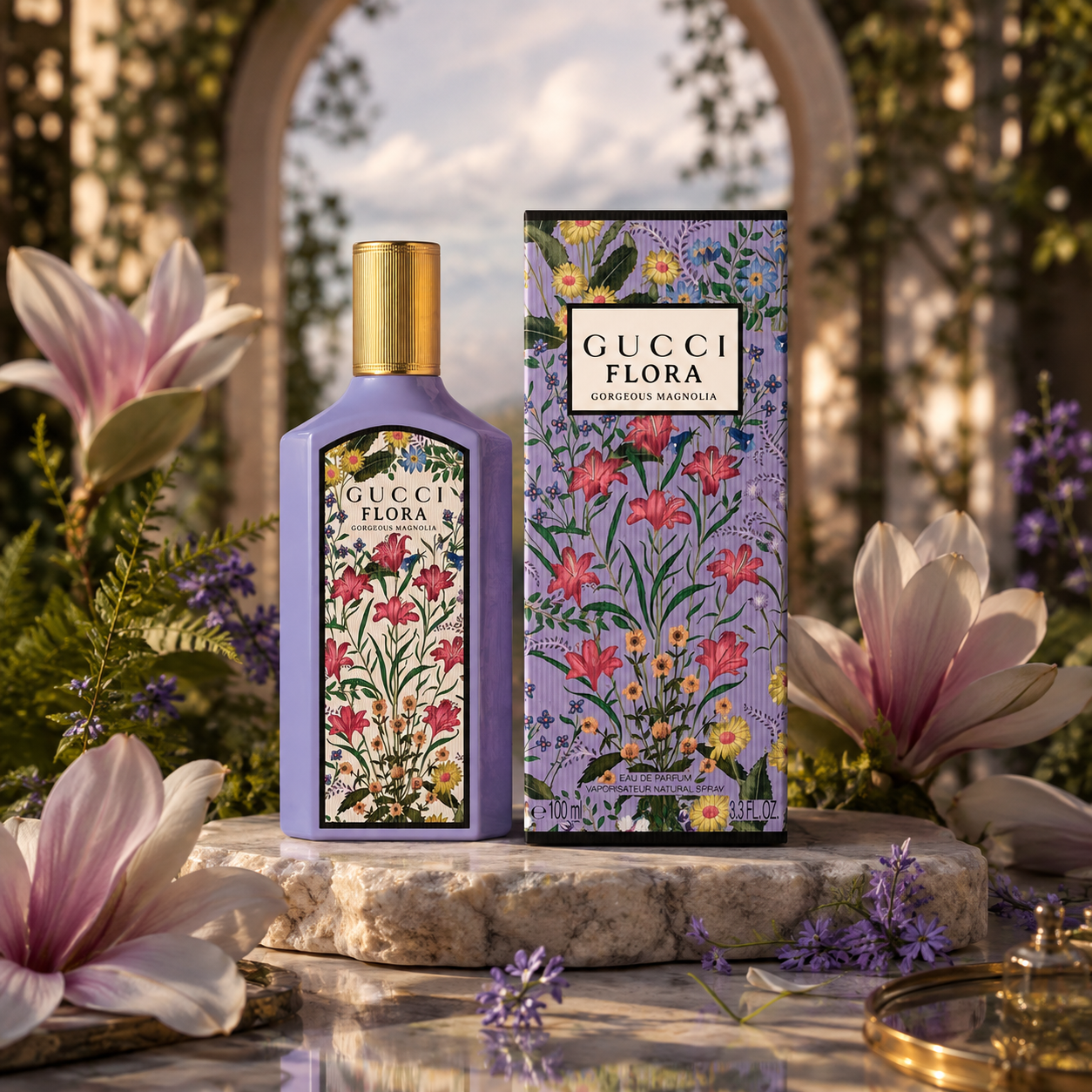 Gucci Flora Gorgeous Magnolia Eau de Parfum 100ml