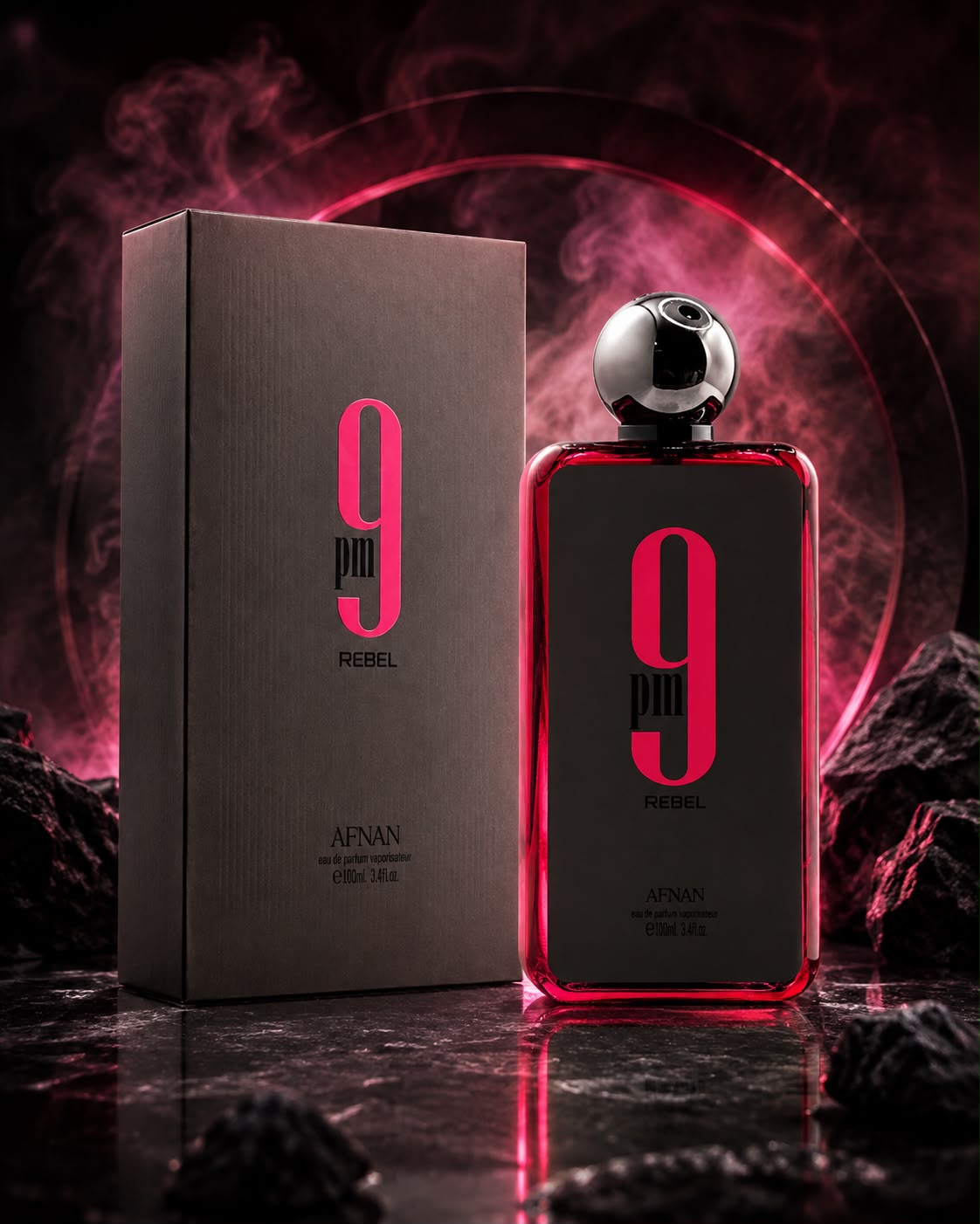 Afnan 9pm Rebel Eau de Parfum Spray 3.4 fl oz - Best Buyerz