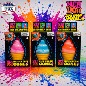 NeeDoh NICE CREAM CONE Ice Cream Squishy Toy