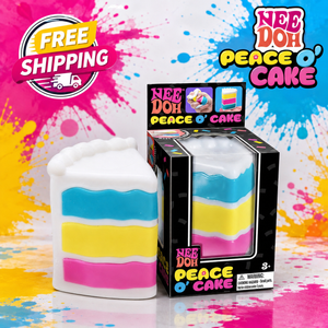 NeeDoh Peace O' Cake Squishy