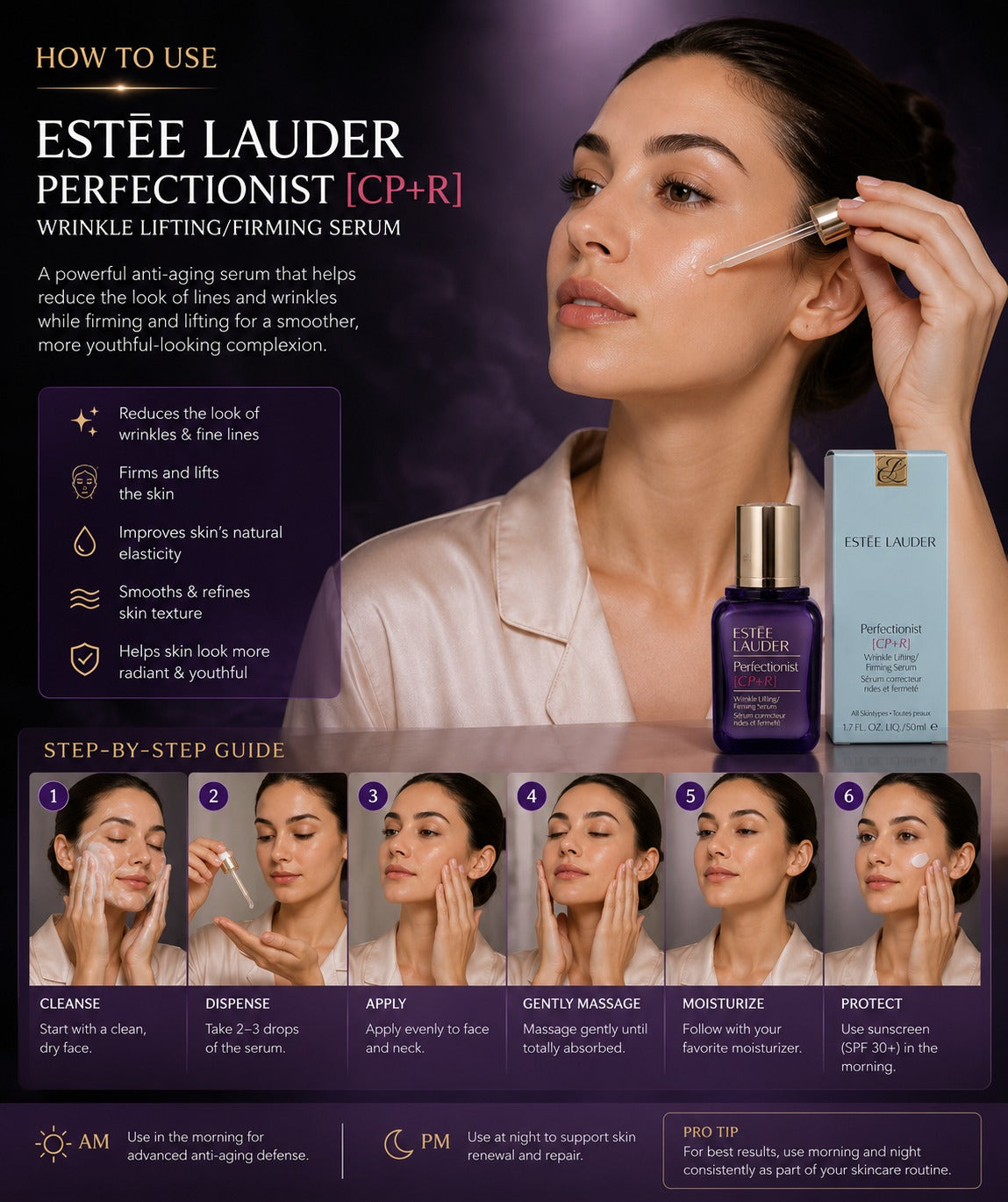 Estée Lauder Perfectionist [CP+R] Wrinkle Lifting &amp; Firming Serum 50ml