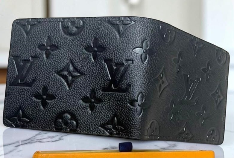 Authentic Louis Vuitton Multiple Wallet in Monogram Eclipse