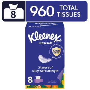 Kleenex Ultra Soft Facial Tissues